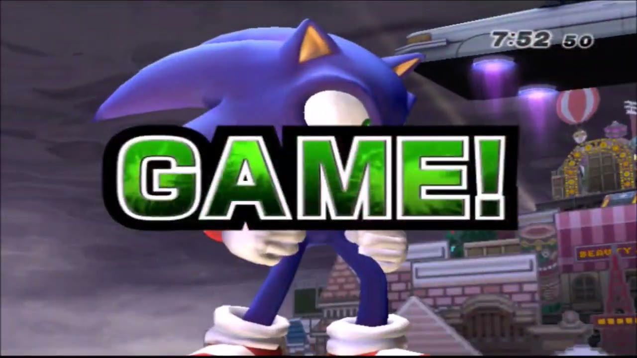 Super Smash Bros. Brawl Sonic All-Star Mode
