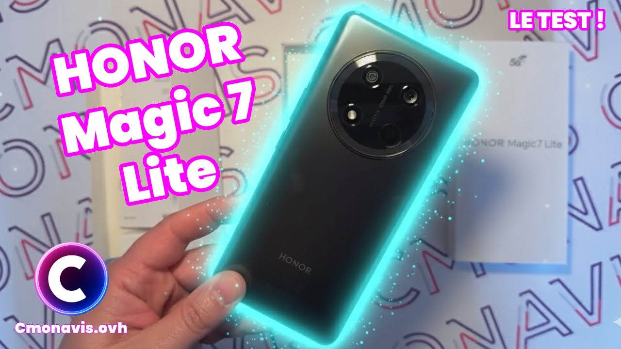 Déballage HONOR Magic 7 Lite