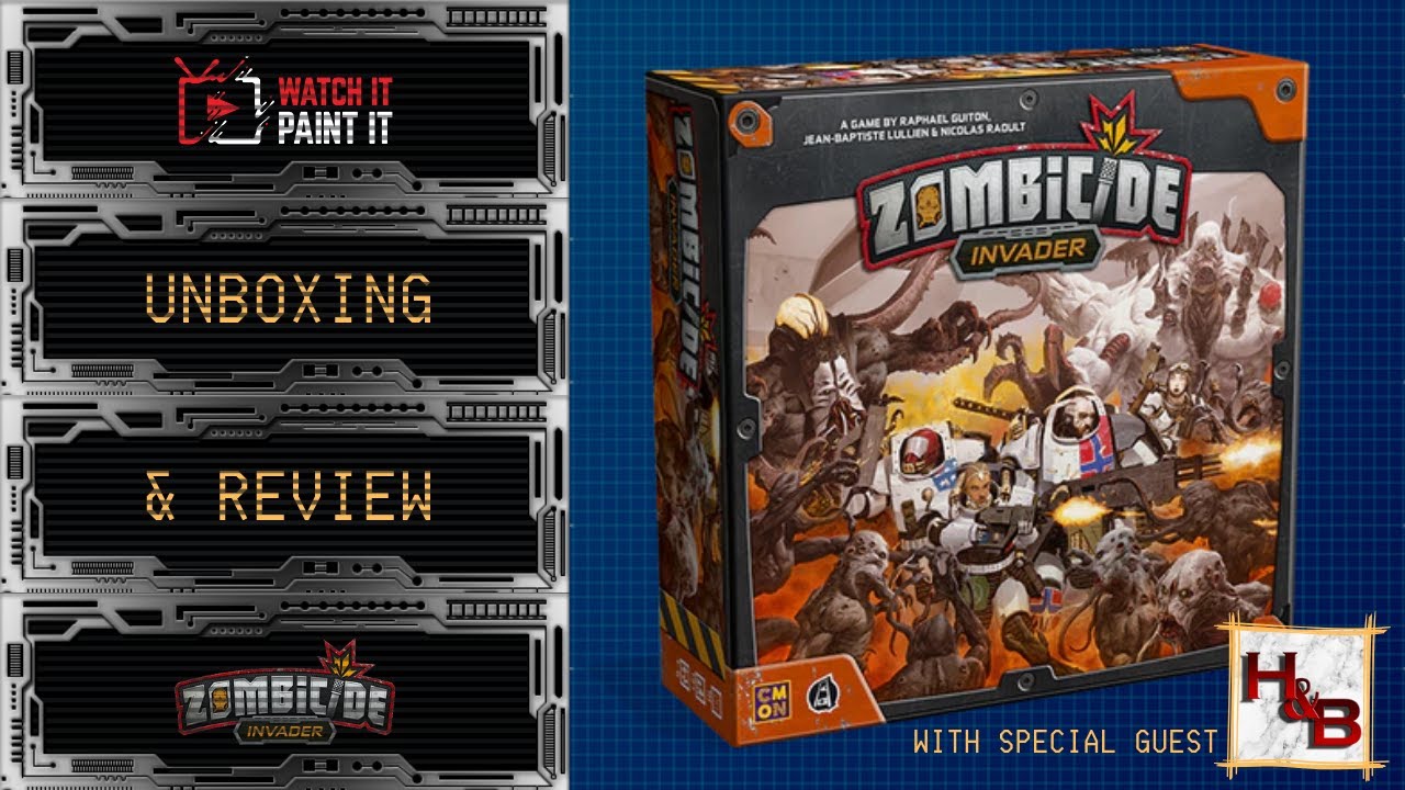 Zombicide Invaders - Unboxing & Miniature Review