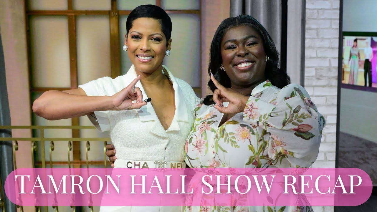 A Full Circle Moment: My Tamron Hall Appearance