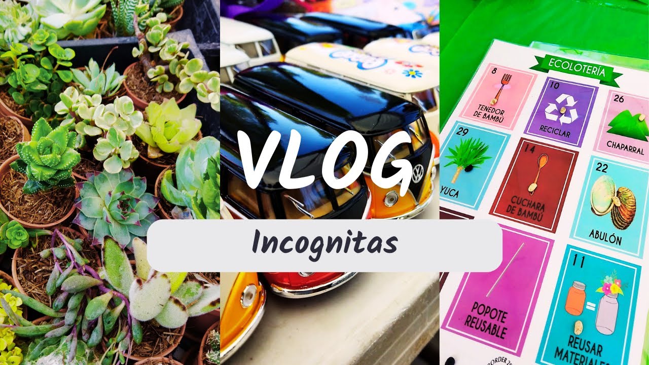 VLOG INCOGNITO #3 | Visitando una feria ecol&oacute;gica