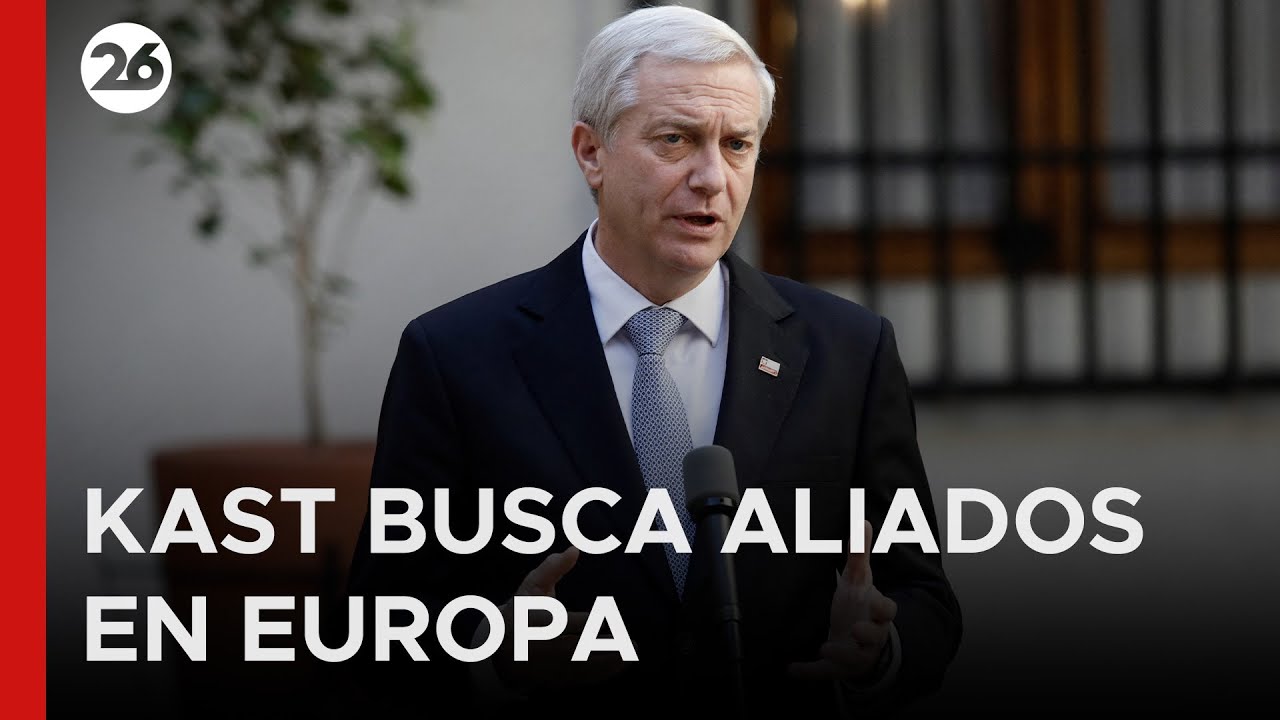 🇨🇱 NUEVAS ALIANZAS | Kast visita Europa para importantes reuniones con líderes del continente