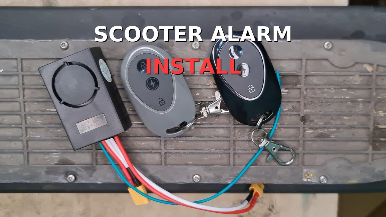Protect Your Xiaomi Scooter 1S | Alarm & Security System Install