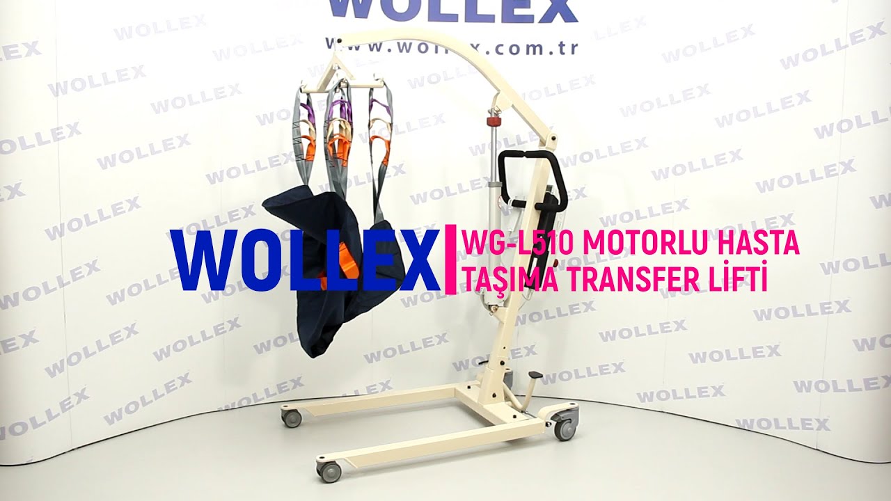 WOLLEX WG-L510 Motorlu Hasta Taşıma Transfer Lifti Kurulum ve Kullanımı