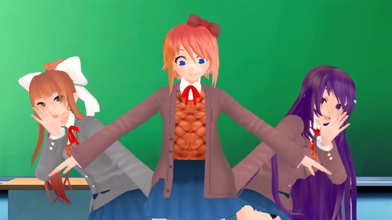 Monika no. 5! [Doki Doki Literature Club MMD]