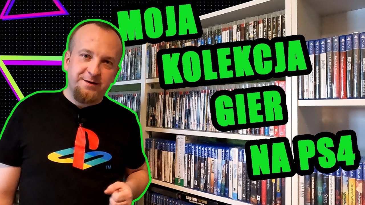 Moja kolekcja gier PS4