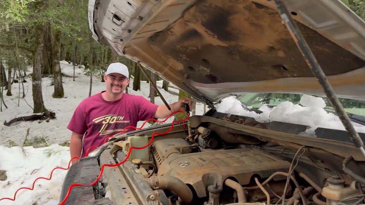 Tundra and Duramax Plow Through 3+ Feet of Snow