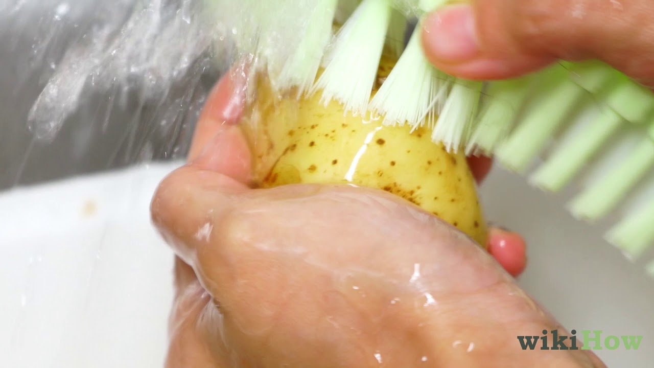 How to Clean Potatoes