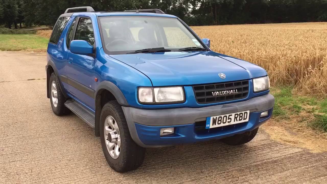 2000 VAUXHALL OPEL FRONTERA SPORT RS 2.2 16v ENGINE 4x4 VIDEO REVIEW