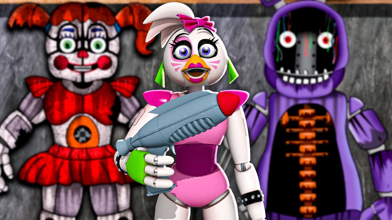 Repairing CIRCUS BABY AND BONNIE With Funtime Foxy