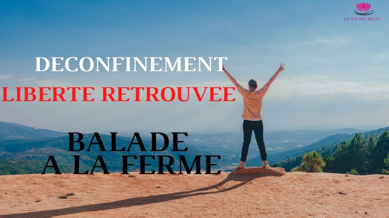 🎈 DECONFINEMENT LIBERTE RETROUVEE BALADE A LA FERME🎈FREEDOM RECONFINEMENT FOUND: WALKING ON THE FARM