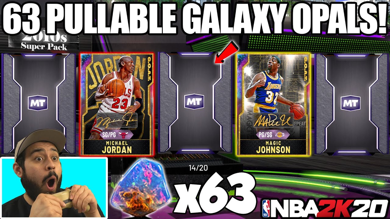 *NEW* SUPER PACKS WERE JUICED WITH 63 GALAXY OPALS IN THEM IN NBA 2K20 MYTEAM PACK OPENING