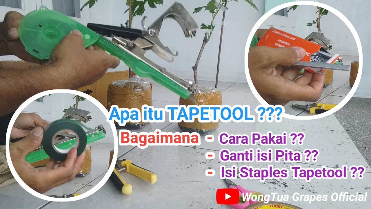 Apa itu TAPETOOL ?? Cara isi ulang Pita Tapetool ?? Cara pakai Tapetool ??