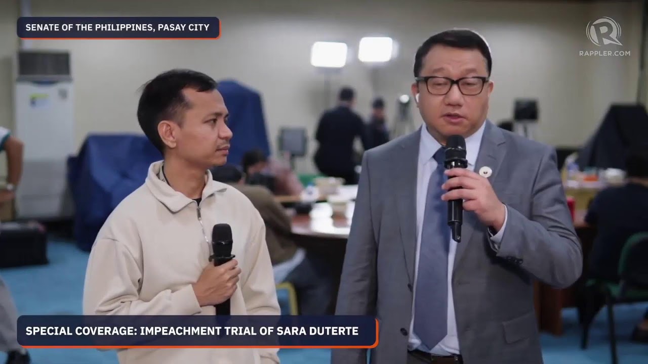 Rappler Recap: Prosecution welcomes ex-SC justices&rsquo; stance on threshold