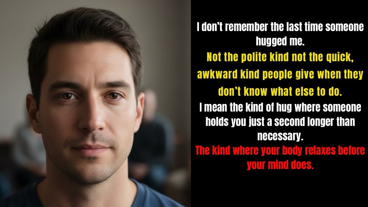 I Don’t Remember the Last Time Someone Hugged Me
