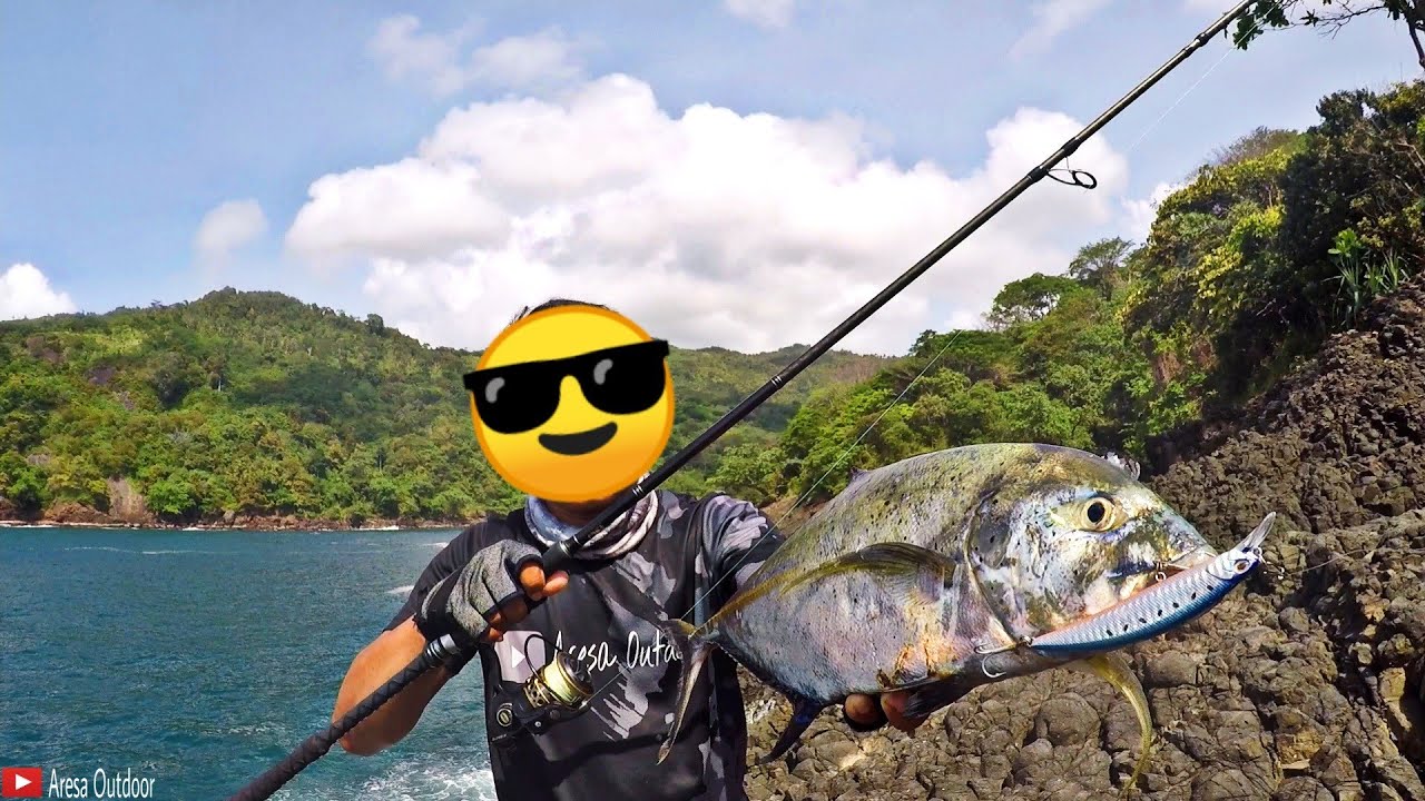 Spot Shore jigging mantap || Shore jigging Sekitar Teluk Pantai Prigi