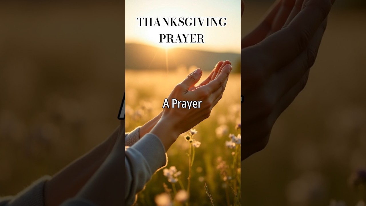 THANKSGIVING PRAYER