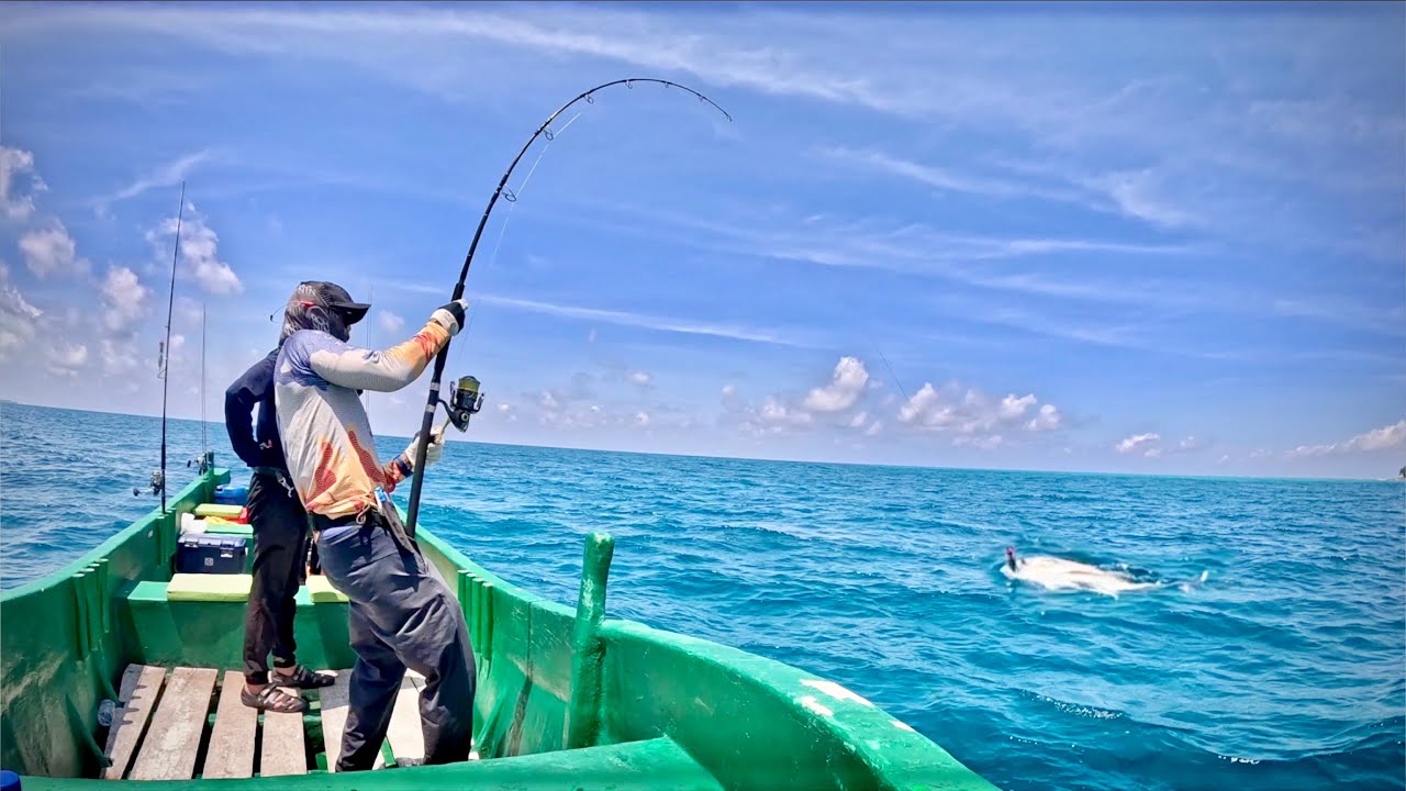 AKHIRNYA DAPAT STRIKE POPPING IKAN GT BESAR DI SPOT INI!