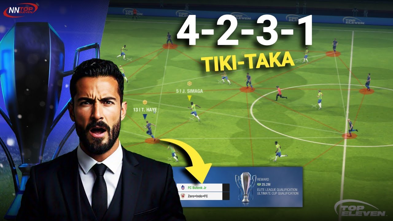 Обзор схемы 4-2-3-1 Тики-така в финальном раунде Лиги чемпионов | Топ Одиннадцать