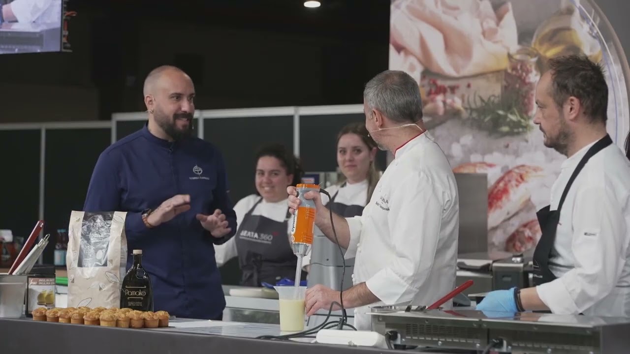 LIVE COOKING - Δημήτρης Χρονόπουλος: Valrhona's Ambassador & Consultant Pastry Chef