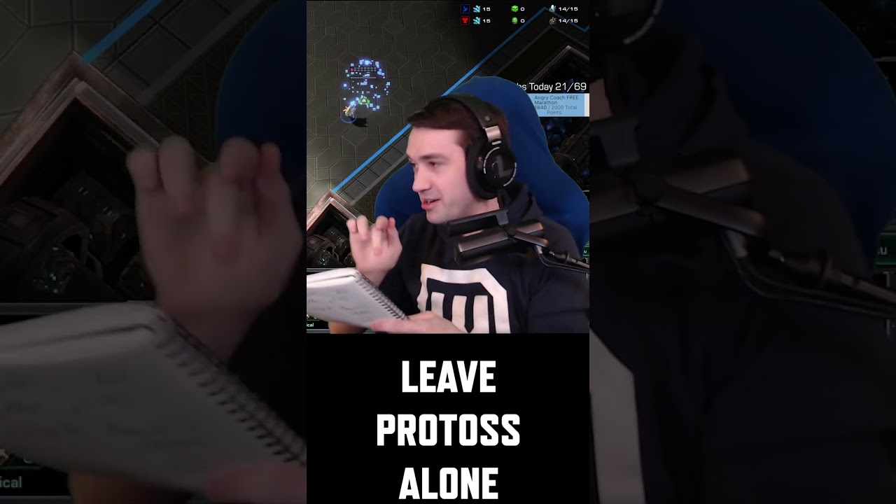 Local man yells at Protoss