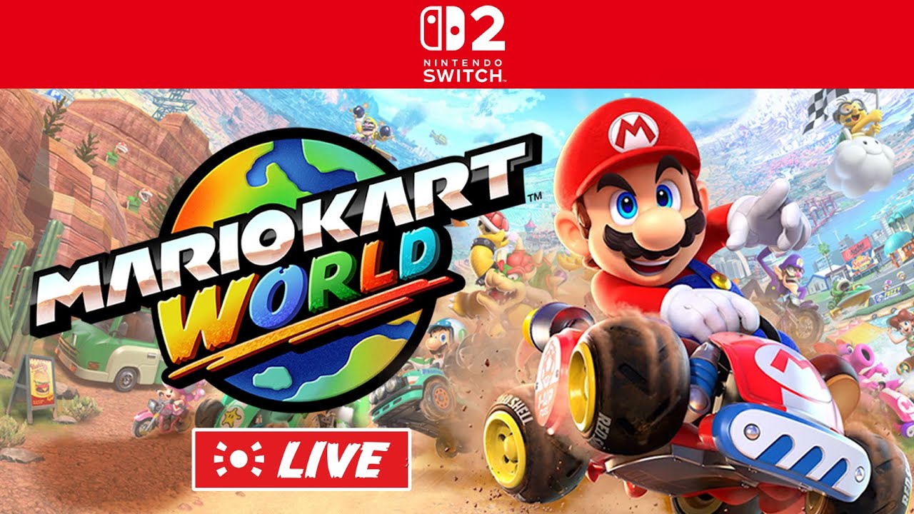 Let's Play Mario Kart World Together! | gogamego