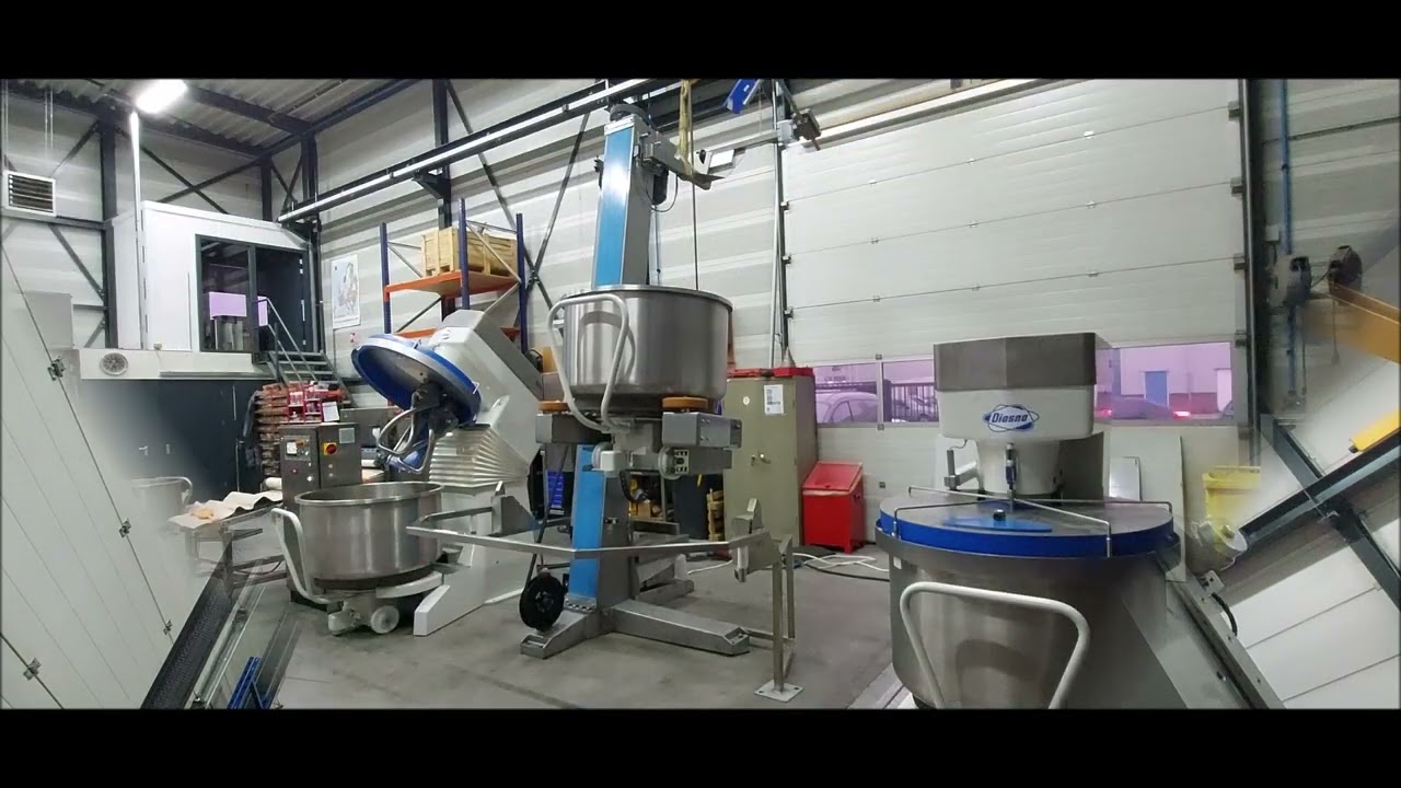 Konig Hercules HK1100 3000 Bowllift Reconditioned Used Bakery Machine