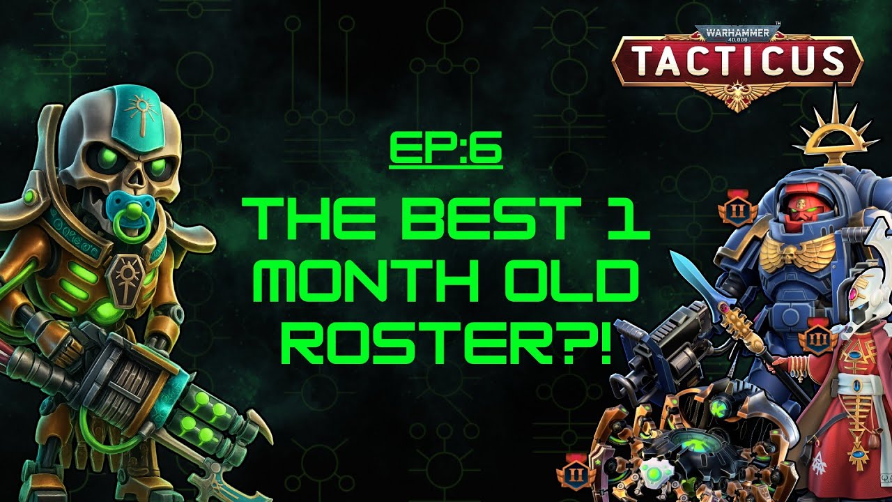 The BEST 1 month old roster for Warhammer 40k Tacticus - Lilhawk's Journey EP 6 #beginners #tacticus