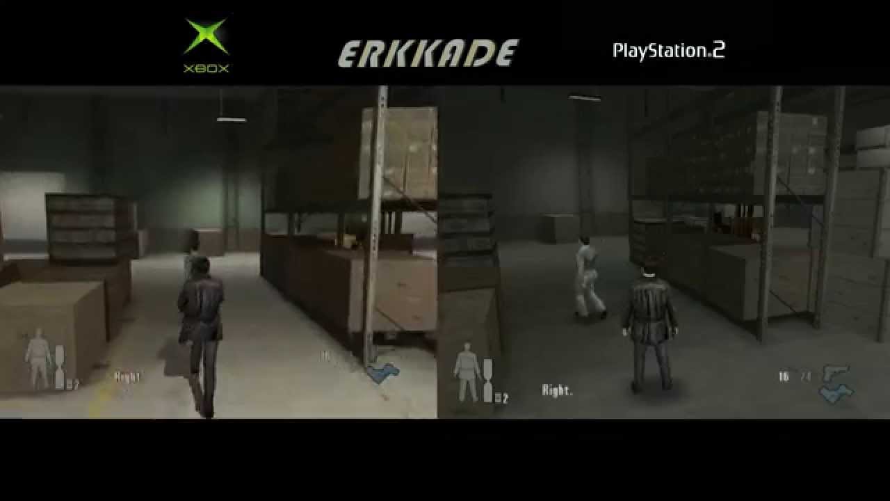Comparison - Max Payne 2: The Fall of Max Payne Xbox vs PS2