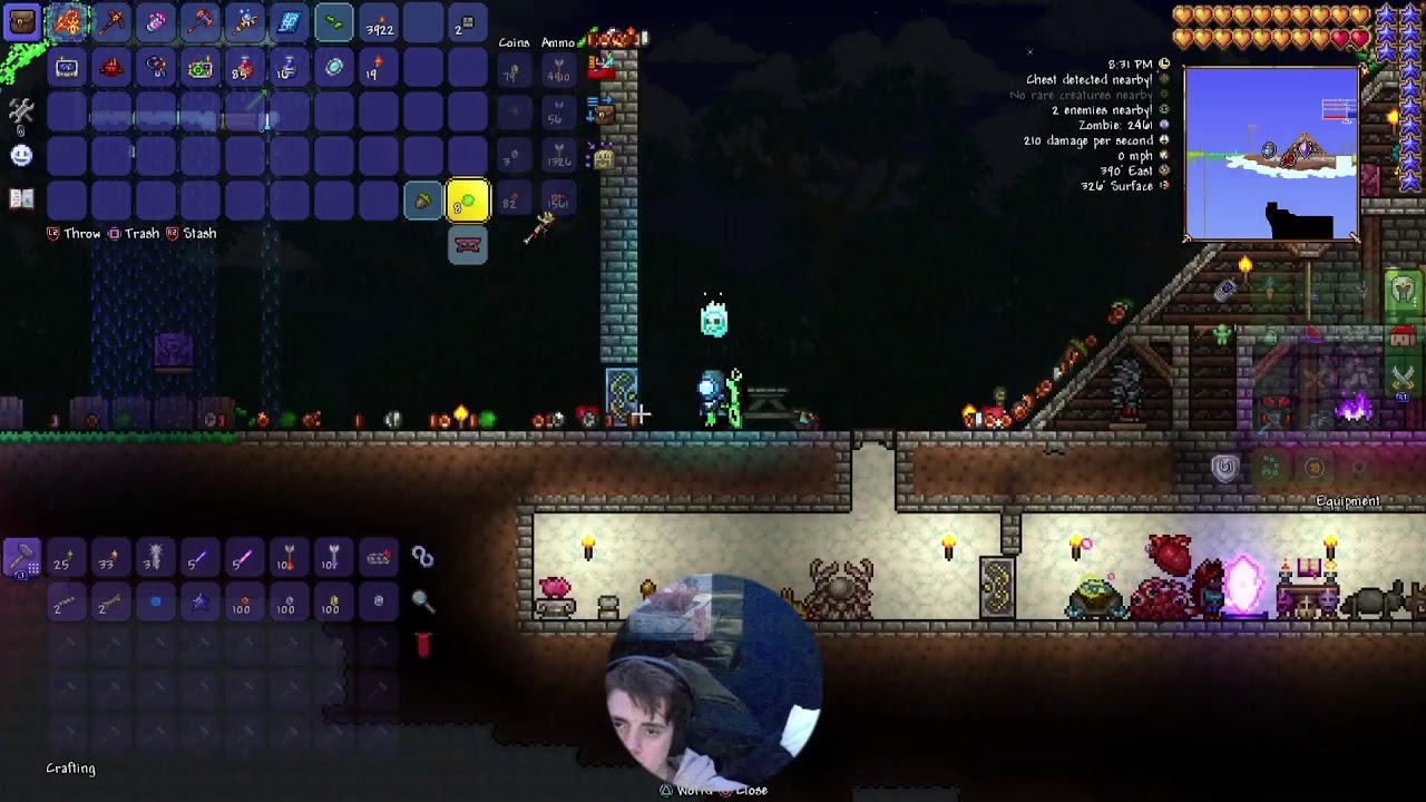 The Pyramid of NPC's.. #2.5/Terraria 1.4.5 Skyblock