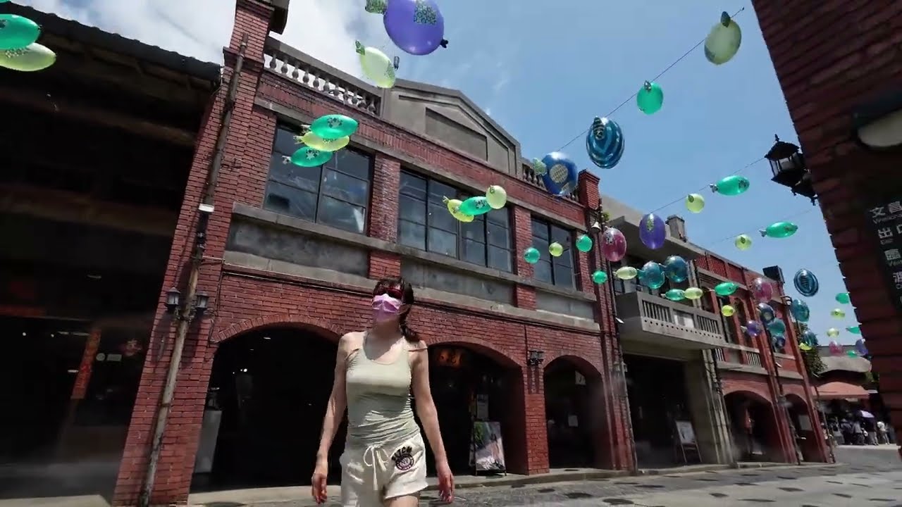 恐龍小妹的宜蘭傳藝術中心無罩散步part4