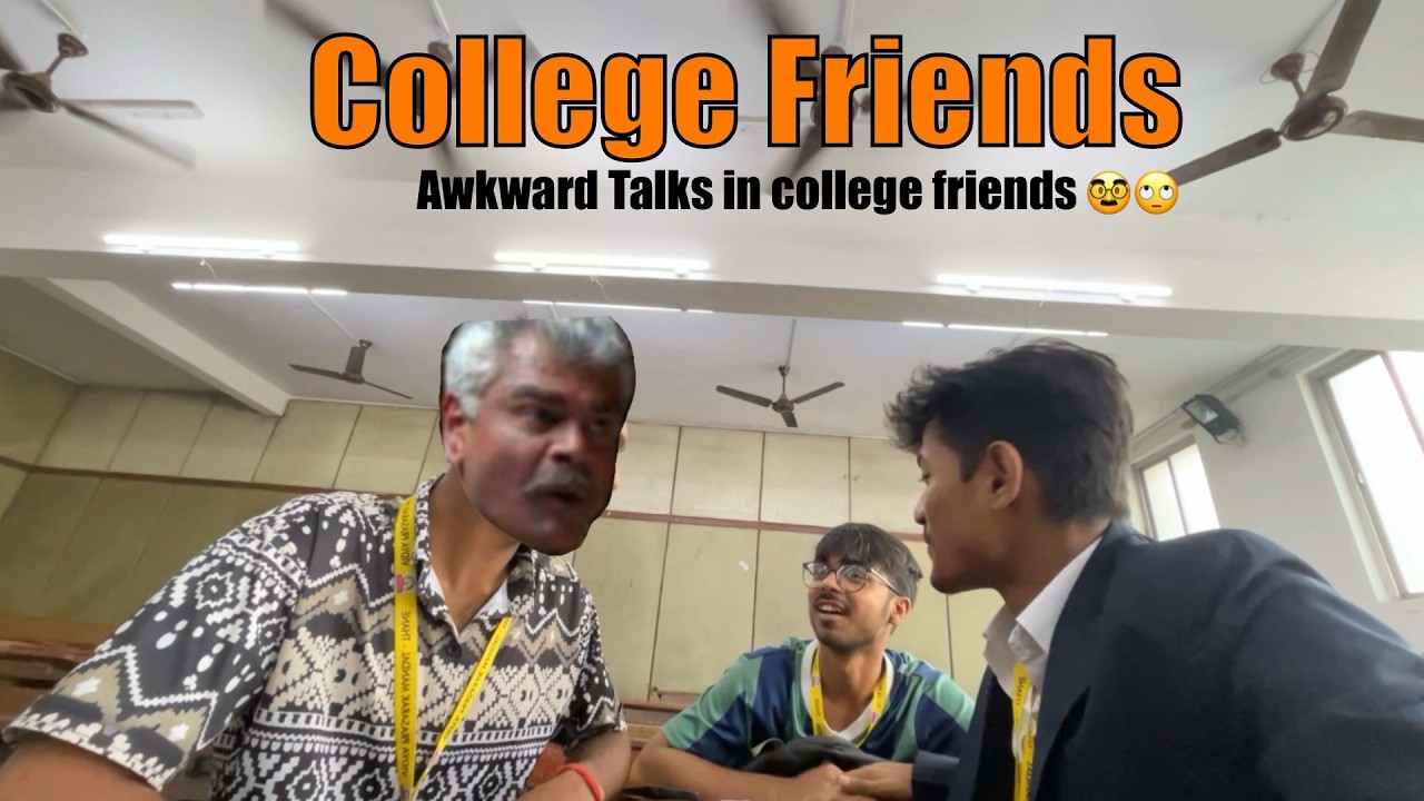 Conversation between College Friends🤐 #comedy #vlog