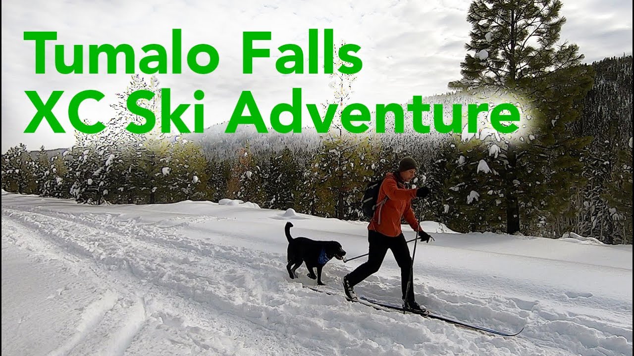 Cross Country Ski adventure to Tumalo Falls | Bend, Oregon