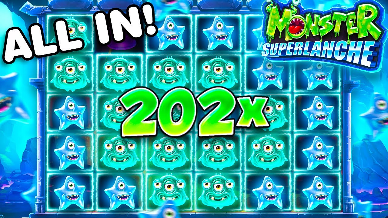 THE CRAZIEST SETUP EVER ON MONSTER SUPERLANCHE&hellip; INSANE ALL IN WIN!! (OMG)