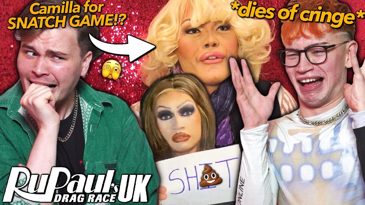 watching our first DRAG RACE UK audition tapes w/ ACTAVIA