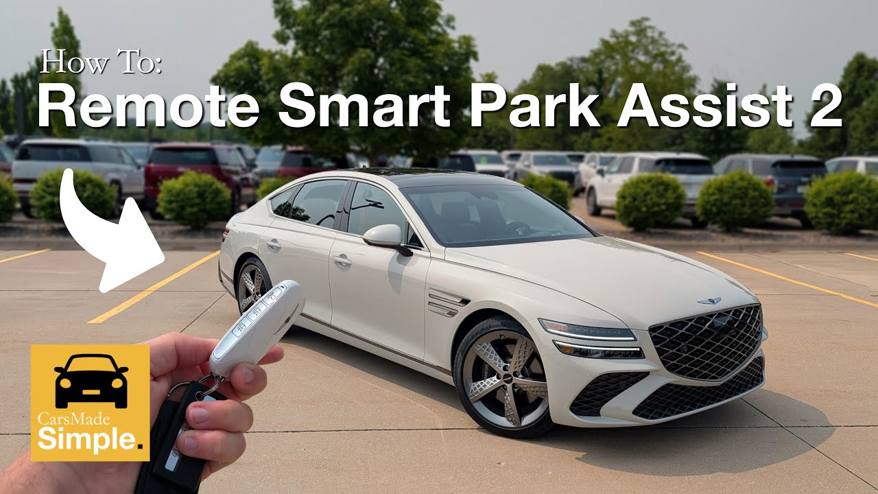 How To: Use Remote Smart Park Assist 2 | 2025+ Genesis Vehicles