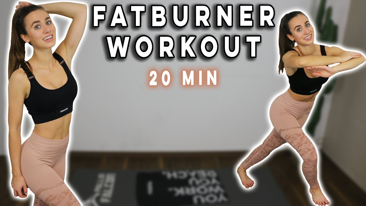 20 Min ABNEHM WORKOUT für Anfänger bis Profi | HIIT Wohnzimmer Workout!