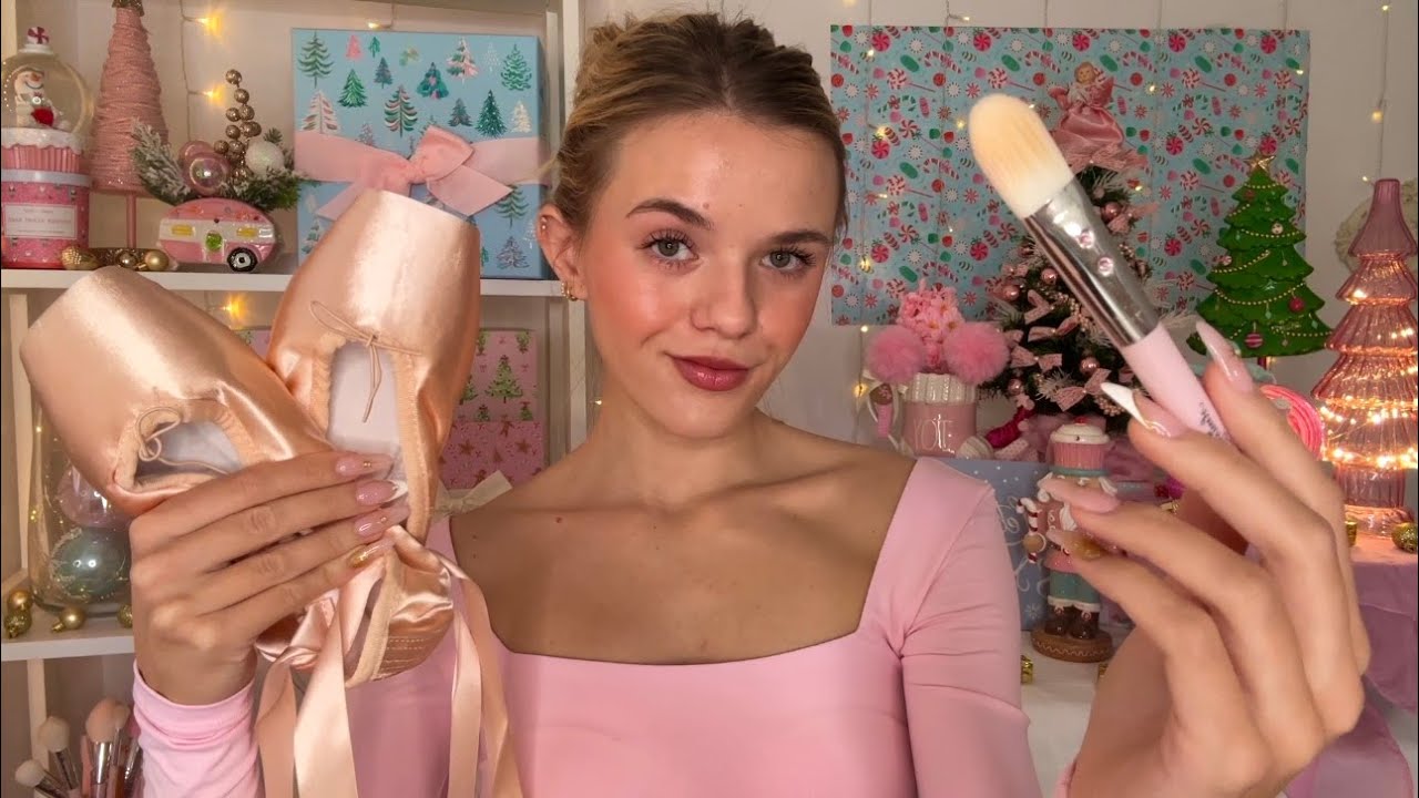 ASMR Russian Ballerina Gets You Ready For The Nutcracker Performance 🩰🐭🕯