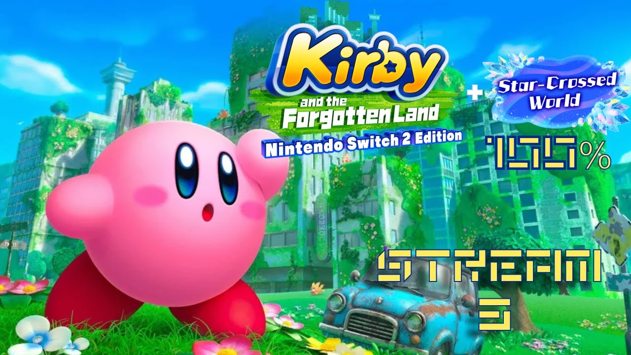 Twin Wild Frosty sucks | Kirby and the Forgotten Land + Star Crossed World 100% (Part #3)