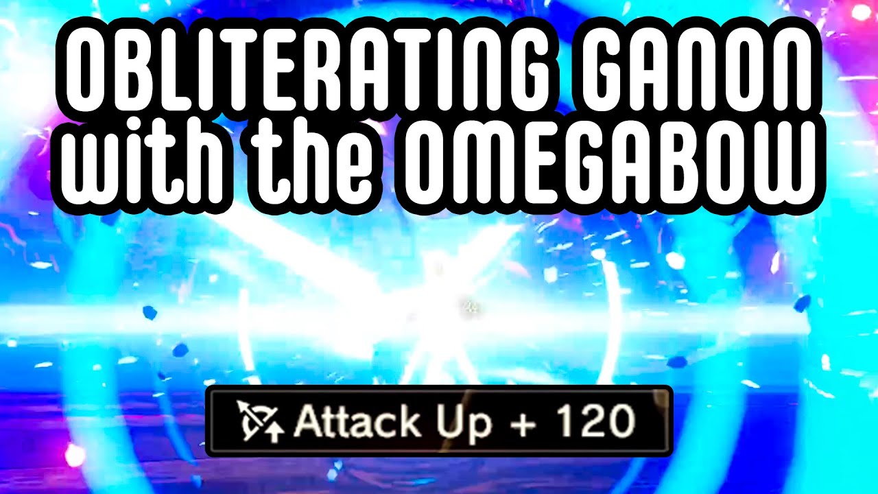 OBLITERATING Ganon with the Omegabow! Breath of the Wild