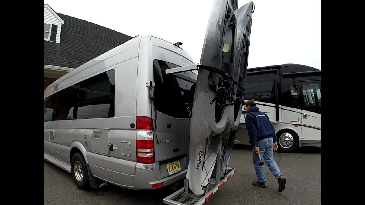 RV Kayak Rack For Mercedes Sprinter Camper Van and Motorhomes