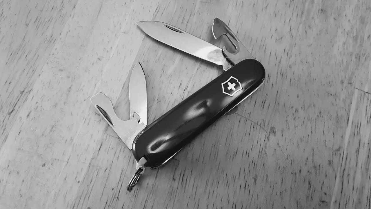 An excellent (first) Swiss Army Knife; Victorinox Recruit.