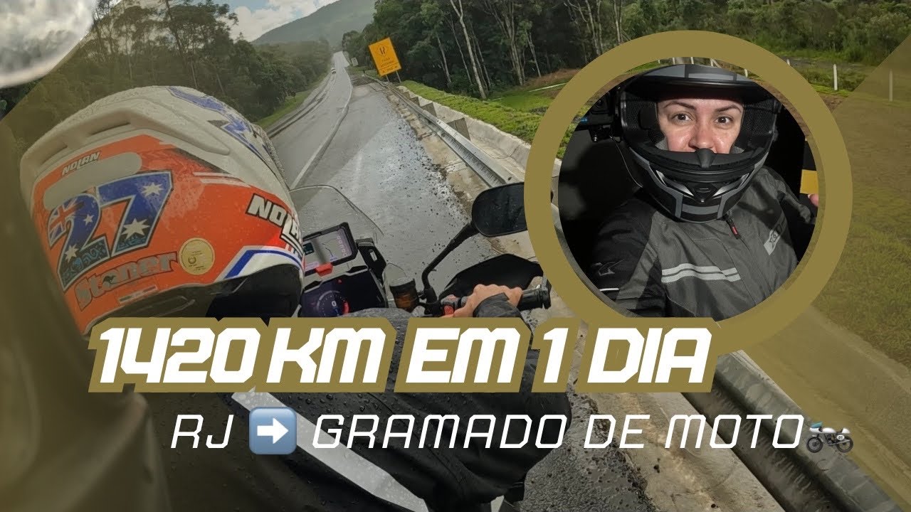 Rio de Janeiro x Gramado/RS de moto - 1420km em um dia, será? Ep. 1
