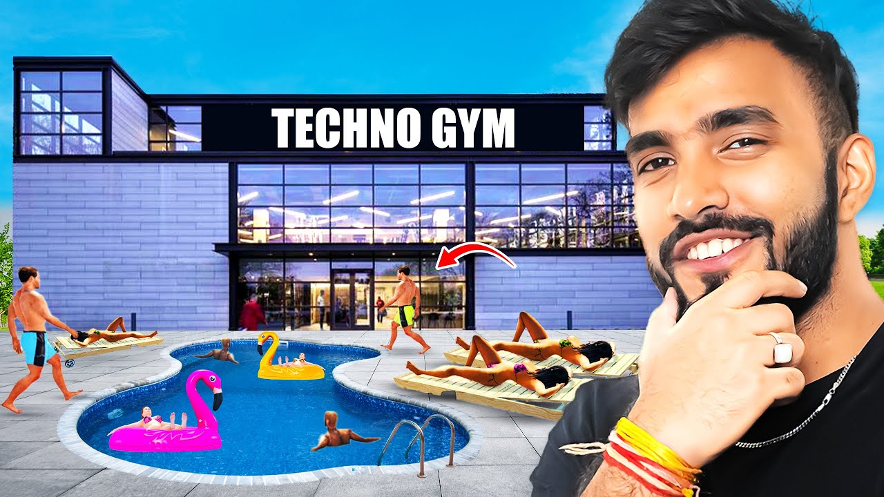I BUILT A SWIMMING POOL IN MY GYM