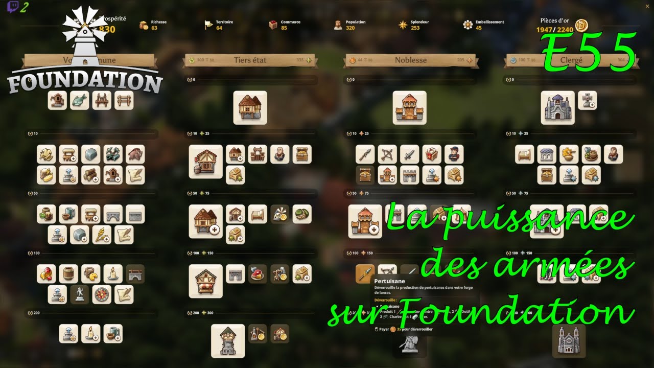 La puissance des armées | Foundation [FR] E55 
