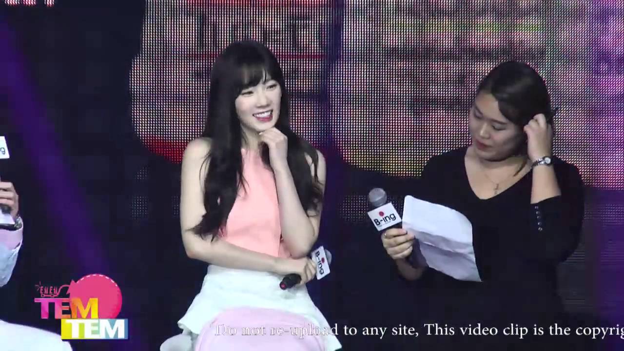 140410 Taeyeon B-ing FinMeeting : ดริ๊งค์แล้วปิ๊ง ฟรุ้งฟริ้งฝุดๆ 1/2
