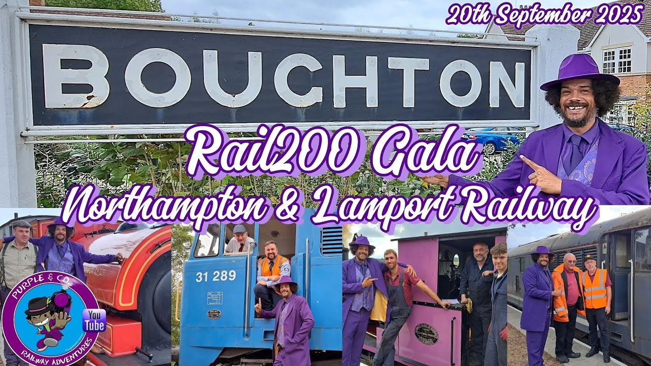 Northampton & Lamport Railway Rail200 Gala 20/9/2025