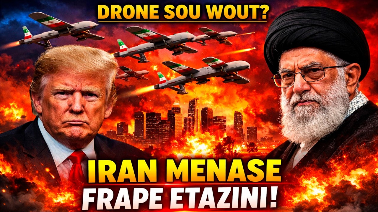 Gen gwo menas pou Iran frape Etazini fò, vil california anba gwo menas
