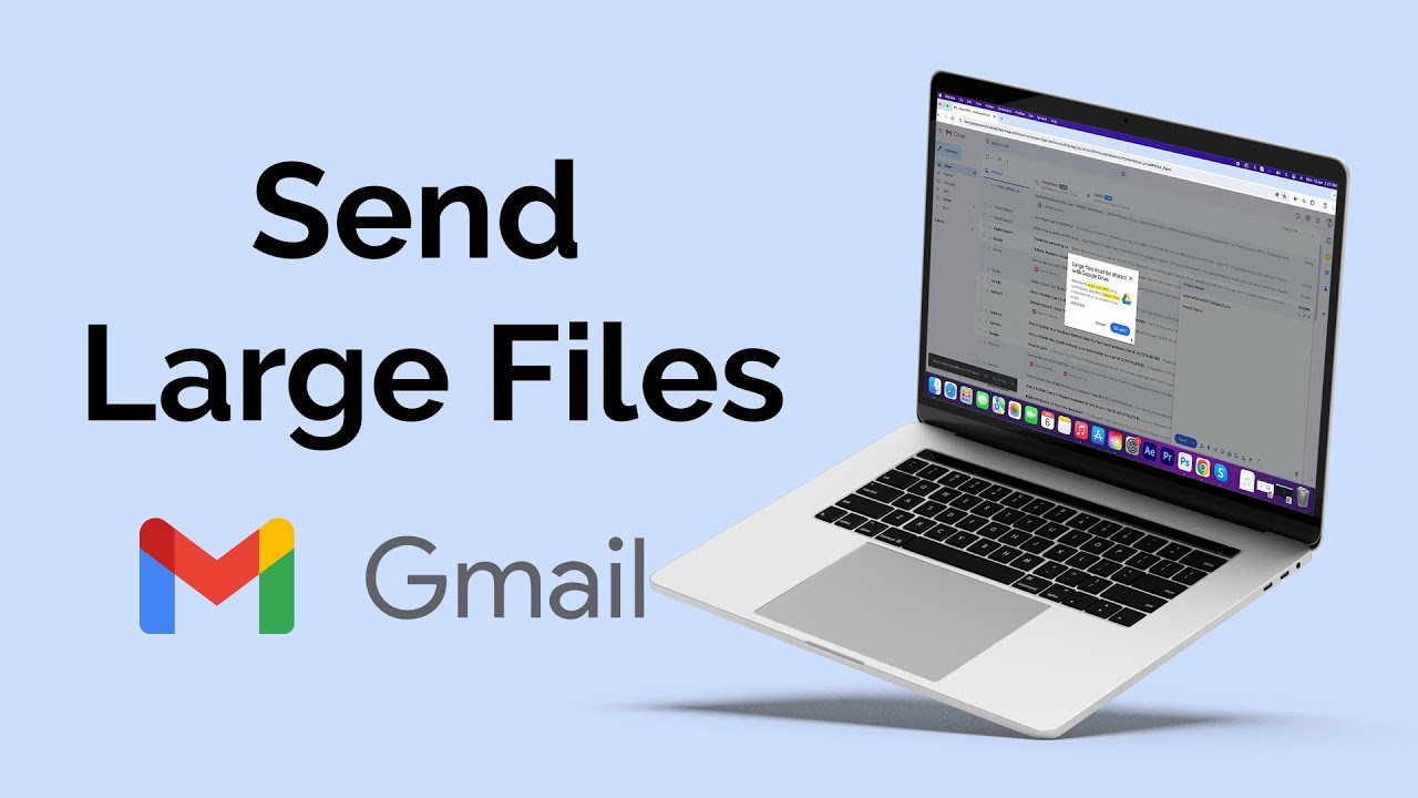Как отправлять большие файлы через Gmail?