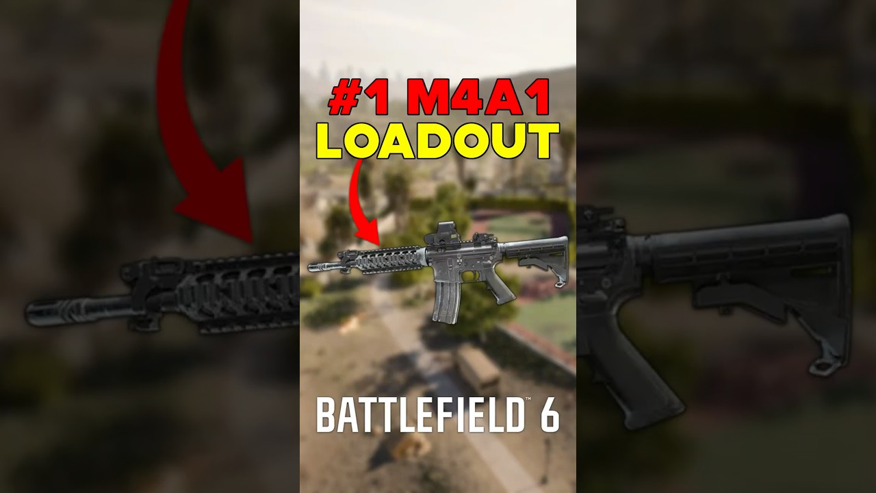 BEST M4A1 LOADOUT IN BATTELFIELD 6